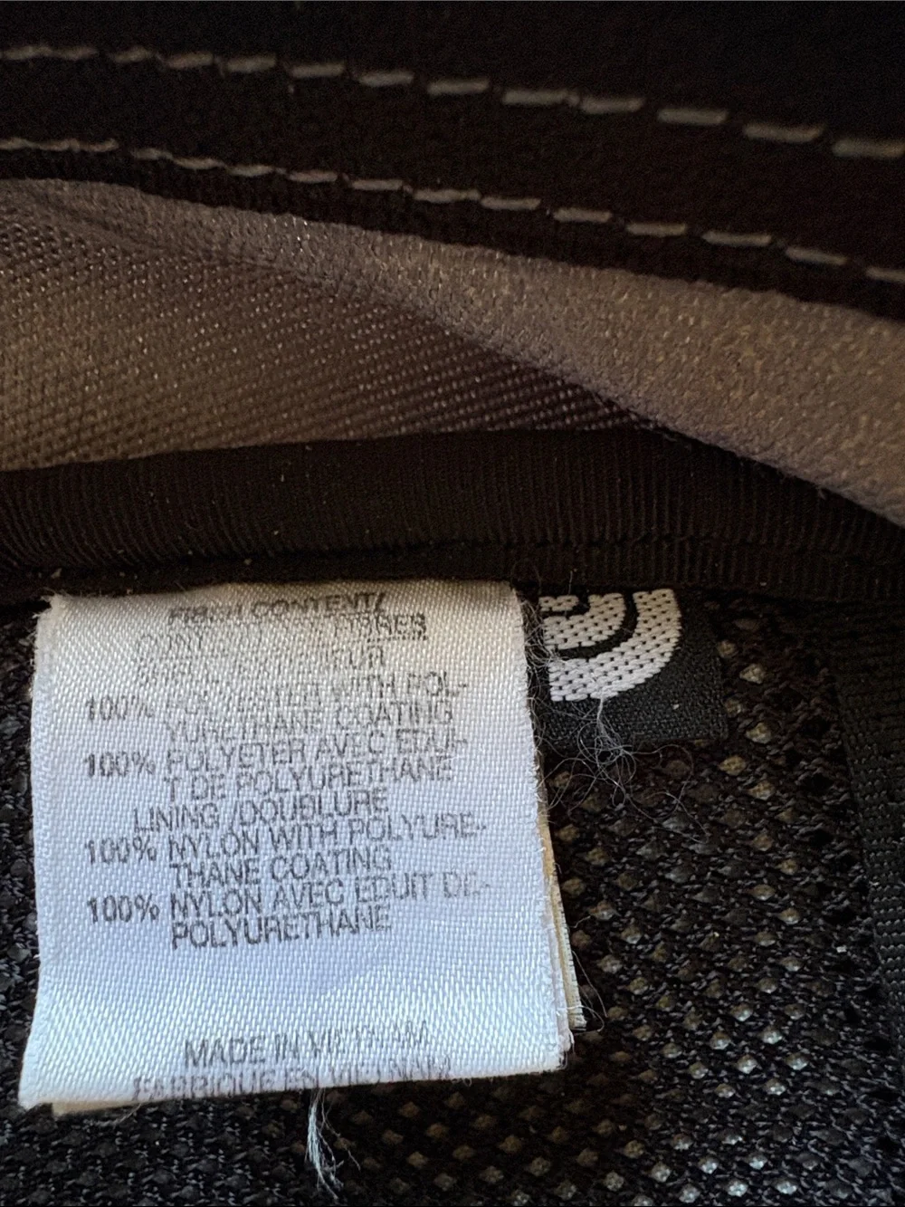 The North Face Gray & White Pandora Backpack